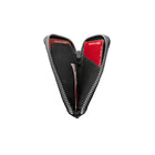 Leather RFID Slim Wallet / Black 5