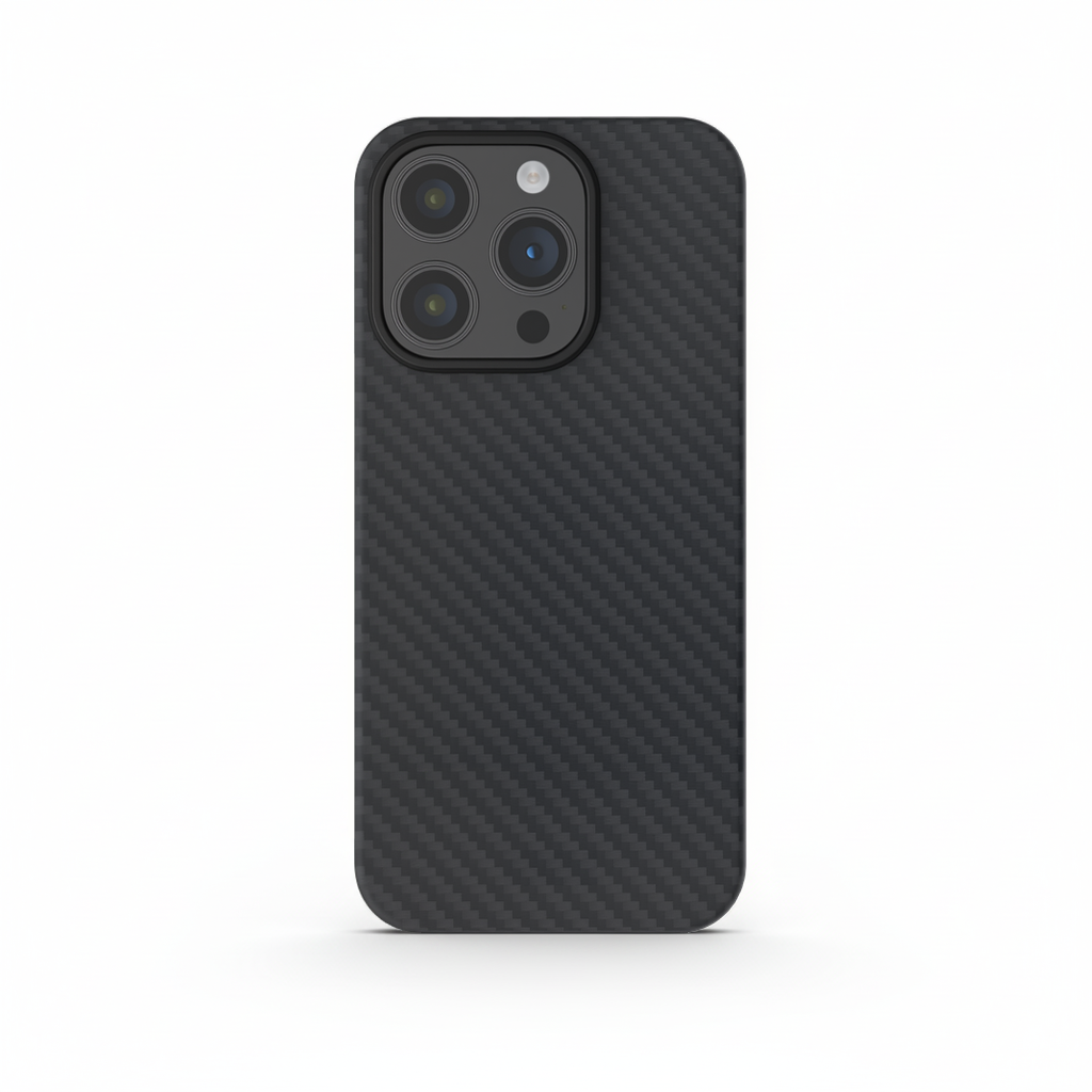 Real Aramid Fiber Case For iPhone 15 Pro