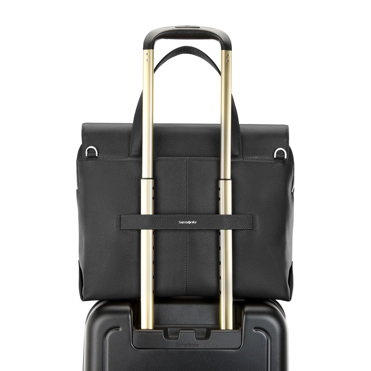 Samsonite Mobile Solution 2 Leather Convertible Brief 14