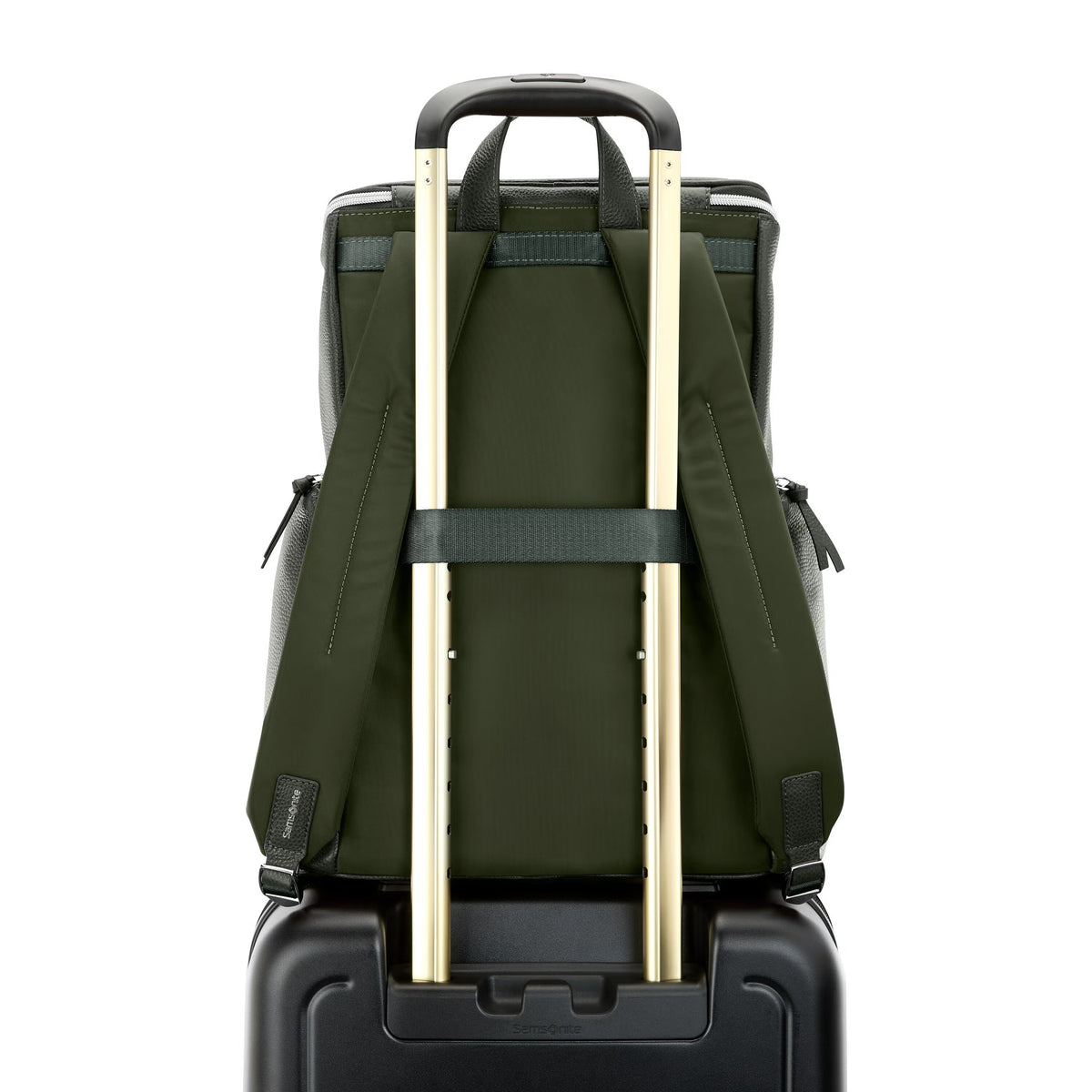 Samsonite Mobile Solution 2 Leather Deluxe Backpack 12