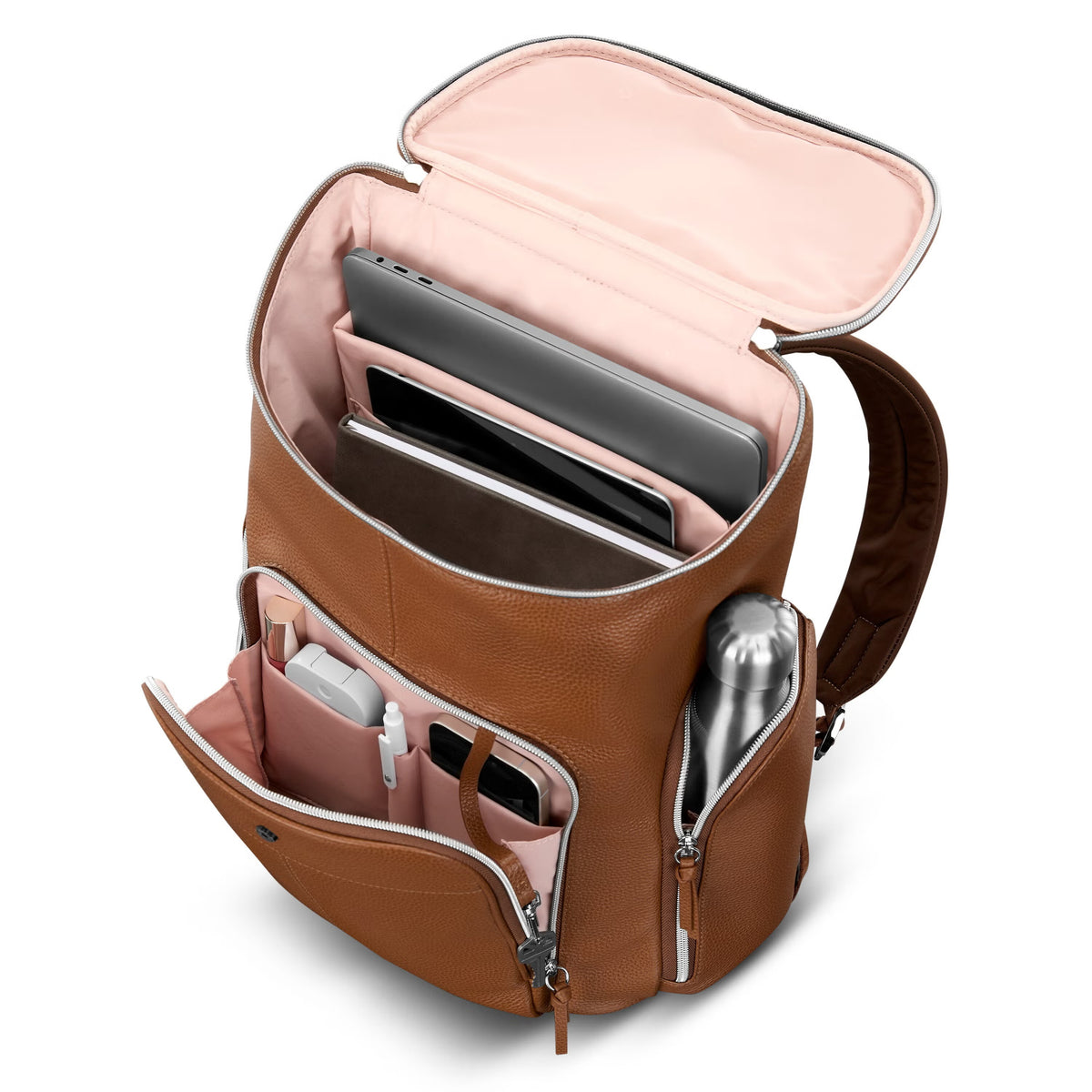 Samsonite Mobile Solution 2 Leather Deluxe Backpack 7