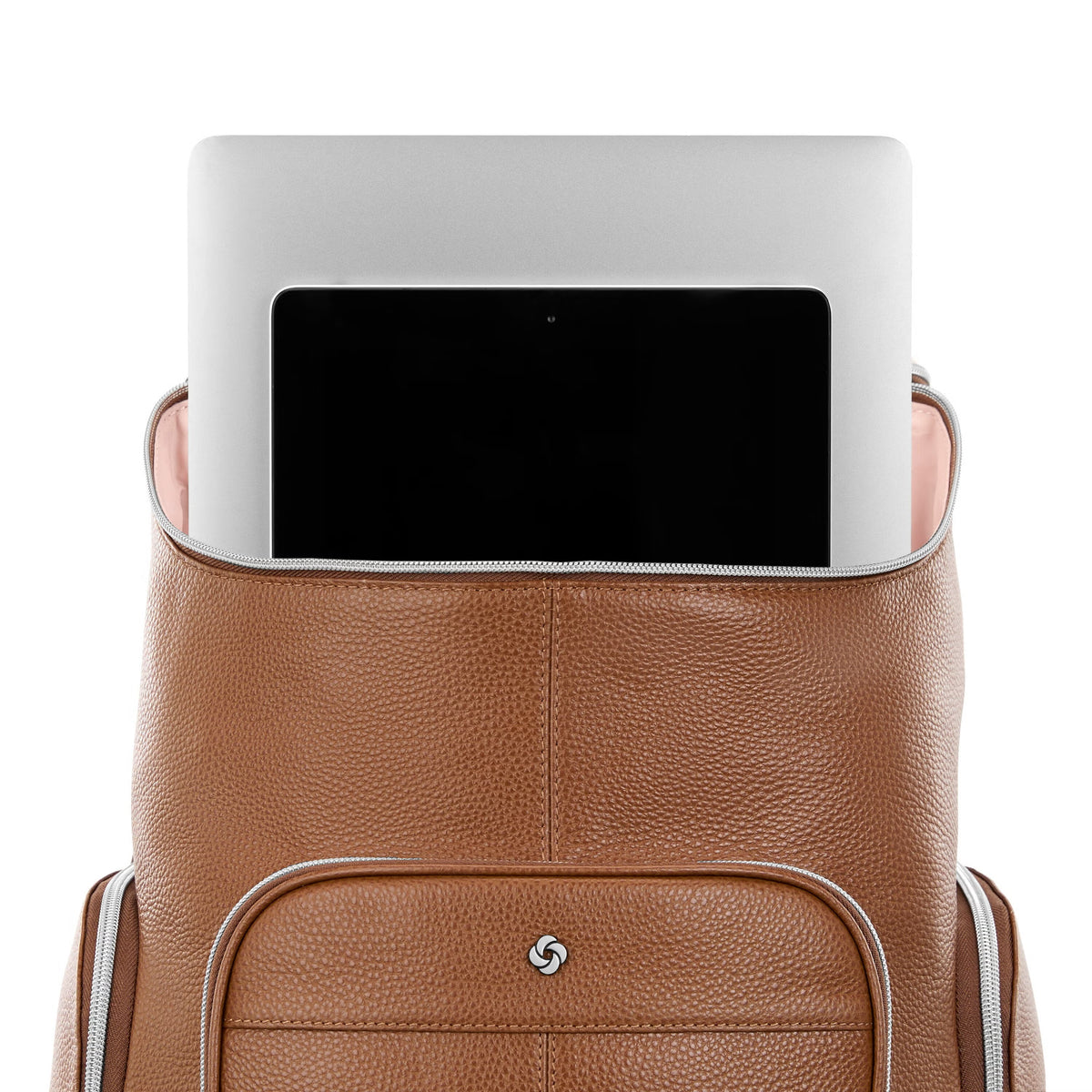 Samsonite Mobile Solution 2 Leather Deluxe Backpack 5