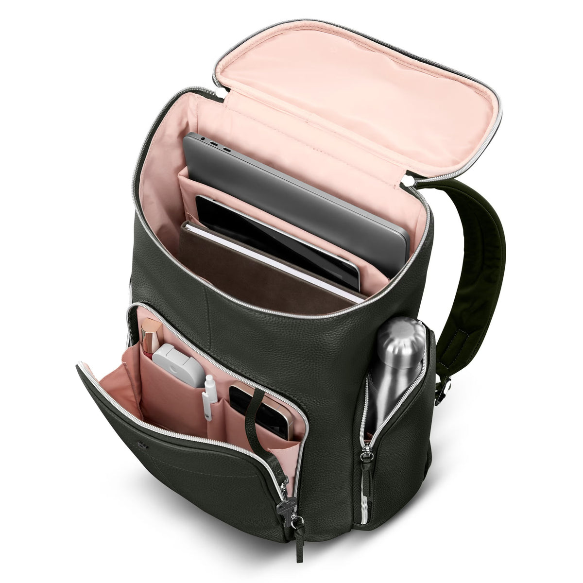 Samsonite Mobile Solution 2 Leather Deluxe Backpack 13