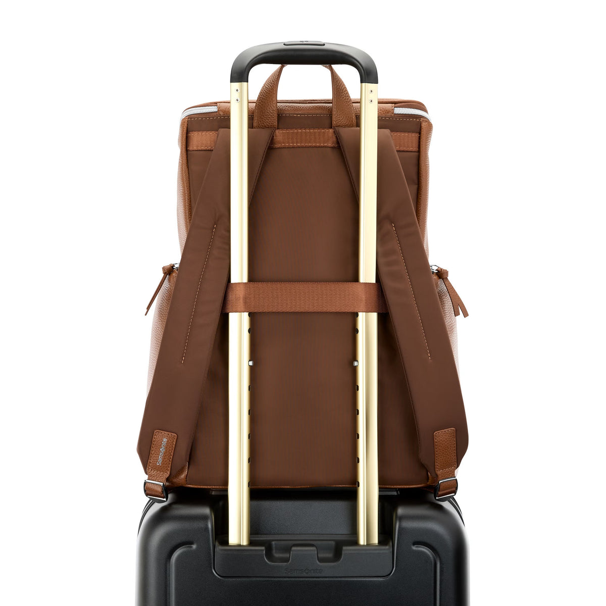 Samsonite Mobile Solution 2 Leather Deluxe Backpack 8