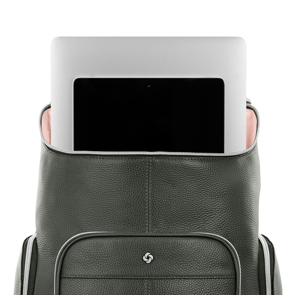 Samsonite Mobile Solution 2 Leather Deluxe Backpack 14