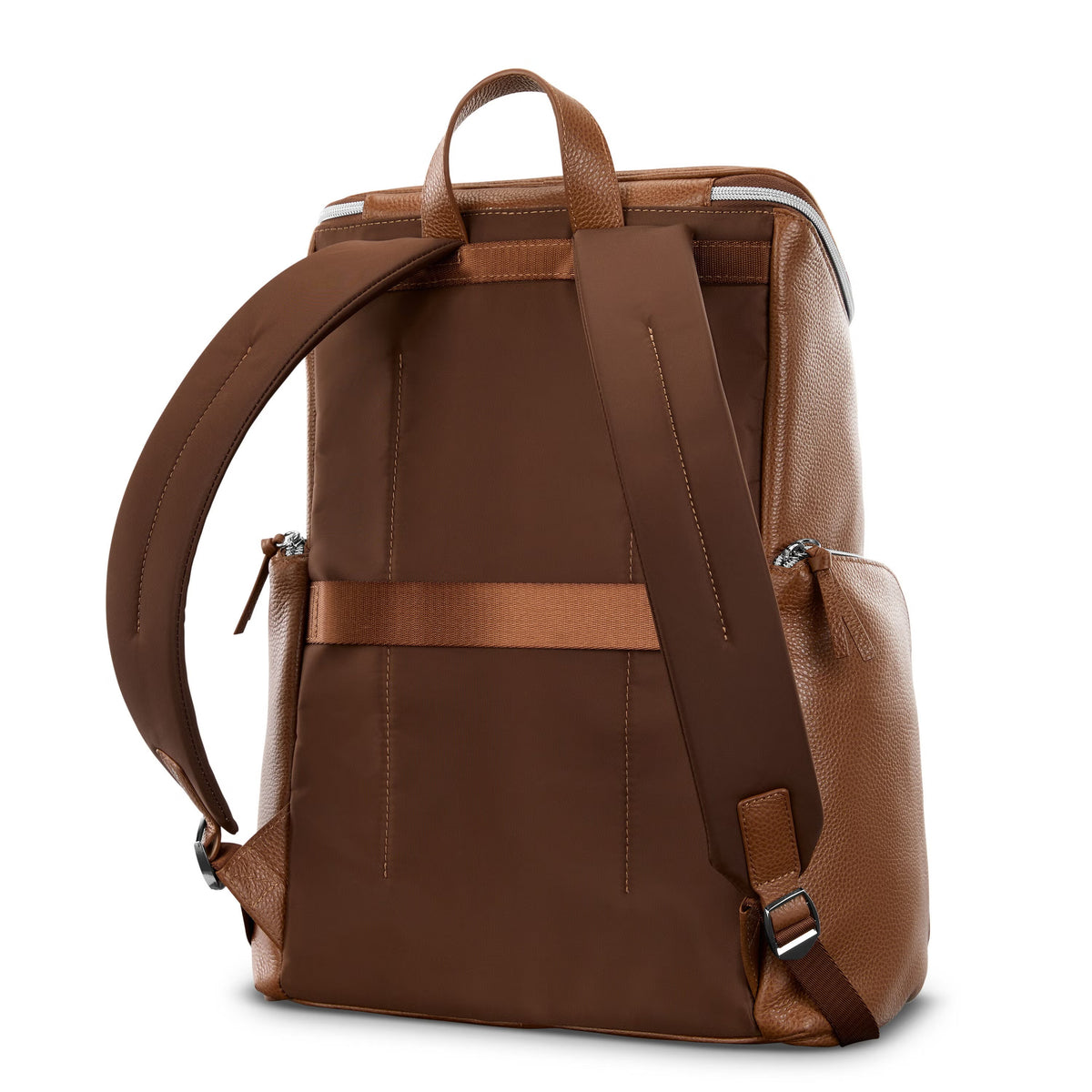 Samsonite Mobile Solution 2 Leather Deluxe Backpack 10
