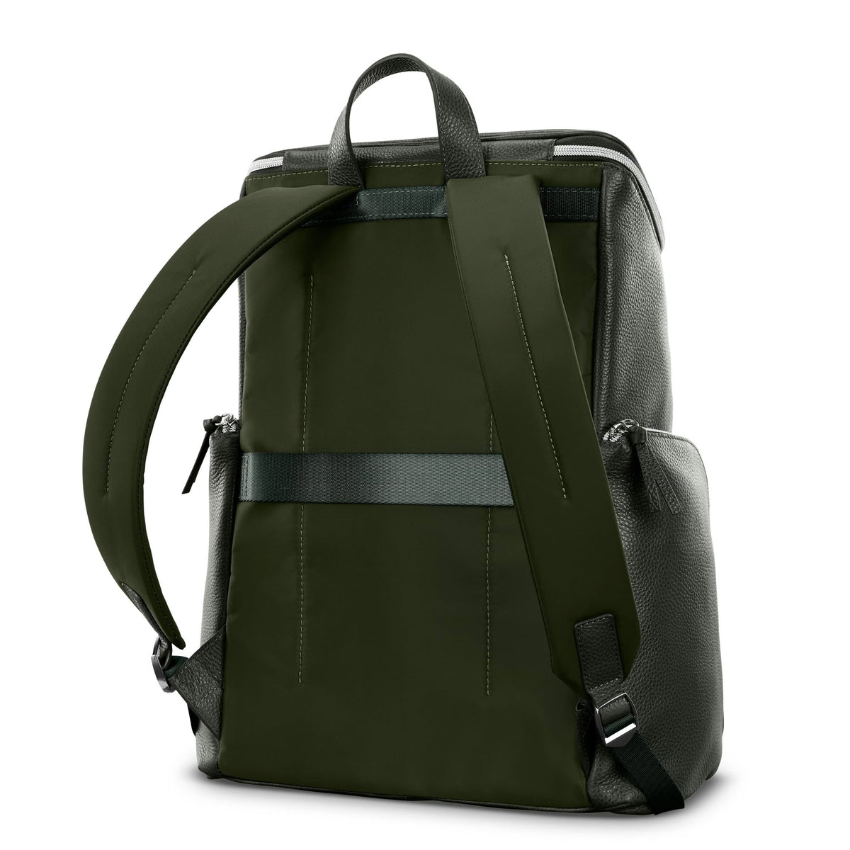 Samsonite Mobile Solution 2 Leather Deluxe Backpack 17