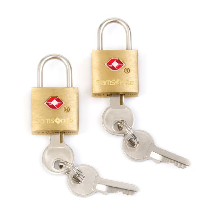 Samsonite TSA Brass Key Locks 1