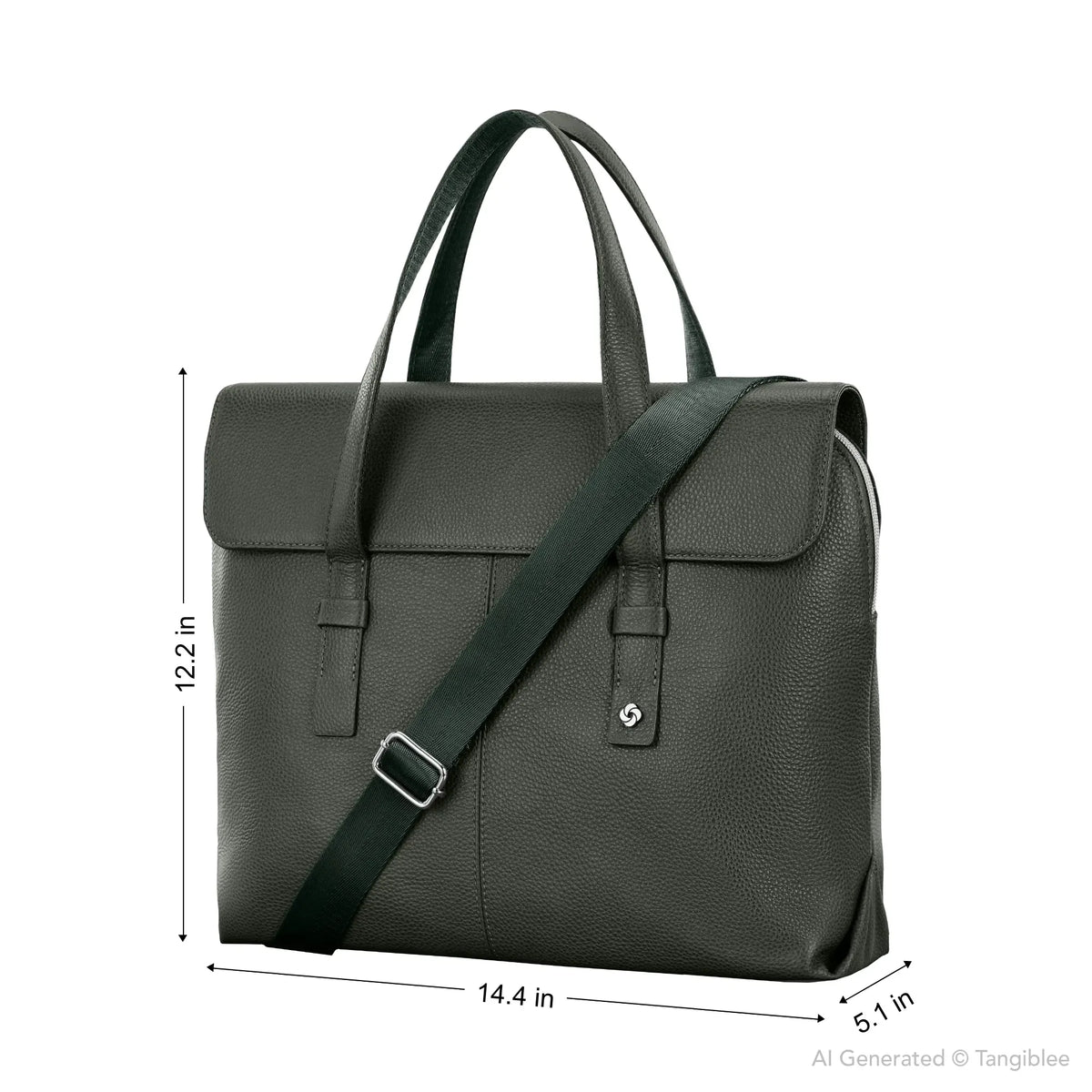 Samsonite Mobile Solution 2 Leather Convertible Brief 16