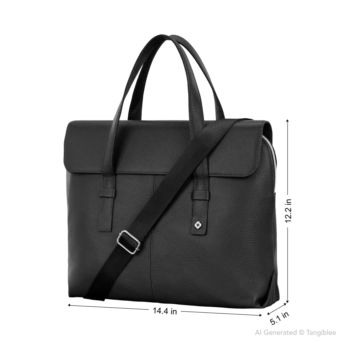 Samsonite Mobile Solution 2 Leather Convertible Brief 9