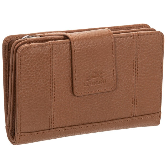 Mancini Pebbled Ladies’ RFID Medium Clutch Wallet 4