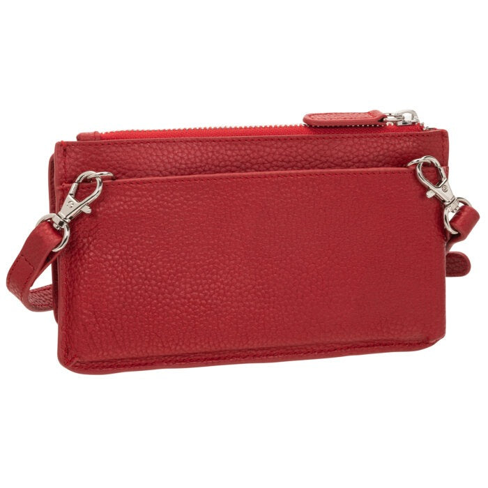 Mancini Pebbled Ladies RFID Crossbody Wallet 7