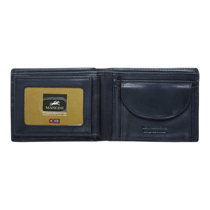 MANCINI Boulder Men’s RFID Secure Wallet with Removable Passcase & Coin Pocket 11
