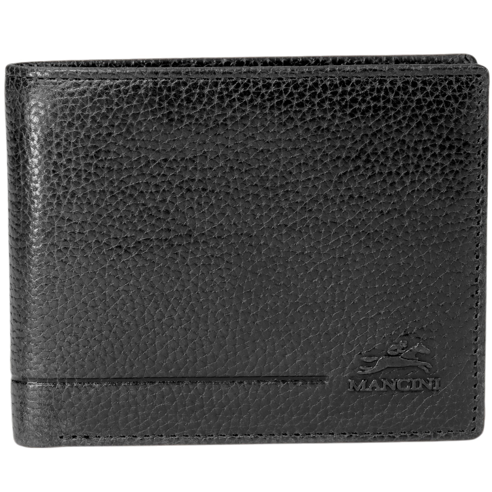 MANCINI Fifth Avenue RFID Secure Center Wing Billfold 12