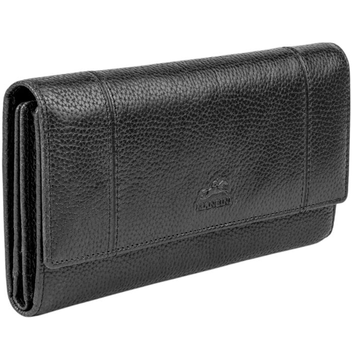 Mancini Fifth Avenue RFID Secure Quad Fold Wallet 34