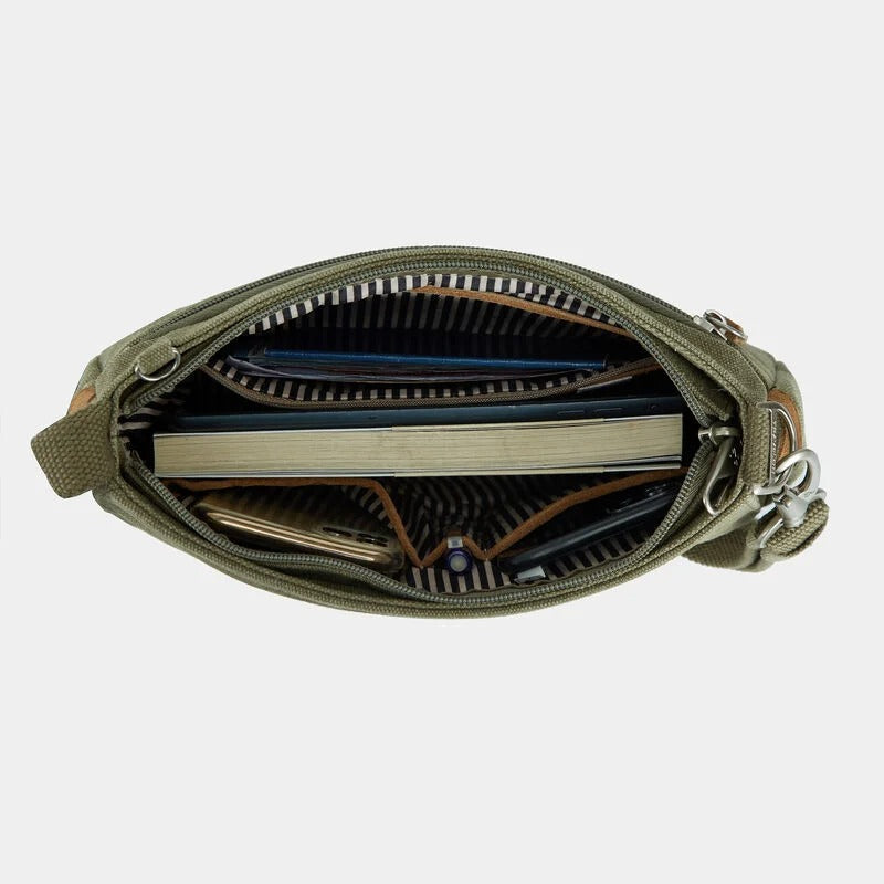 Travelon Anti-Theft Heritage Saddle Crossbody 19