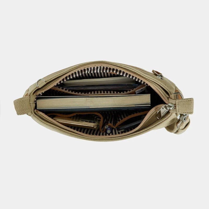 Travelon Anti-Theft Heritage Saddle Crossbody 11