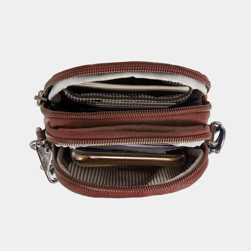 Anti-Theft Boho 2 Compartment Phone Crossbody 33
