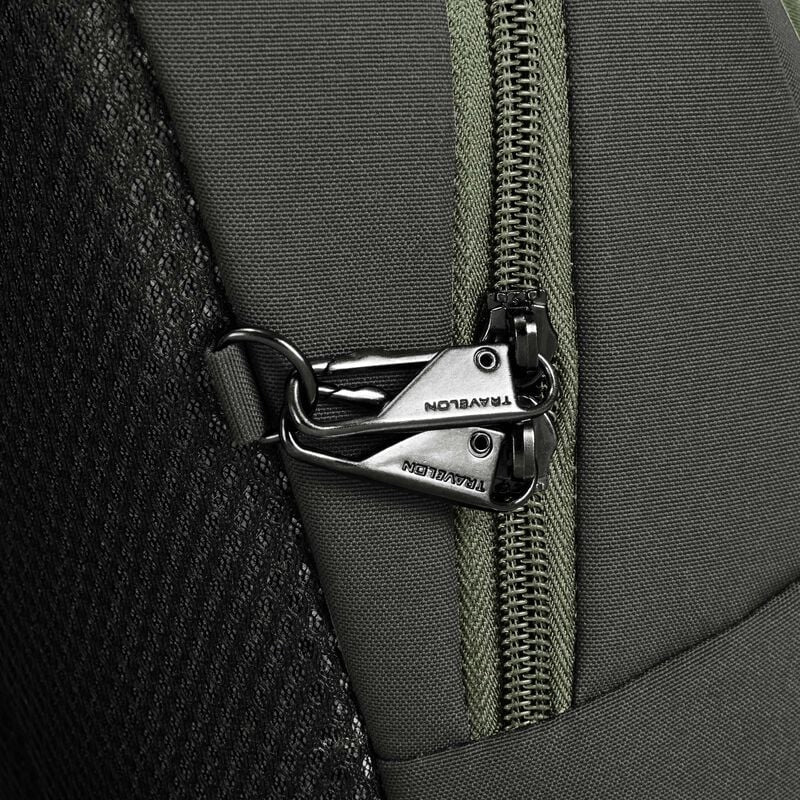 Travelon Voyages Anti-Theft Small Backpack with XL Water Bottle Pocket 16