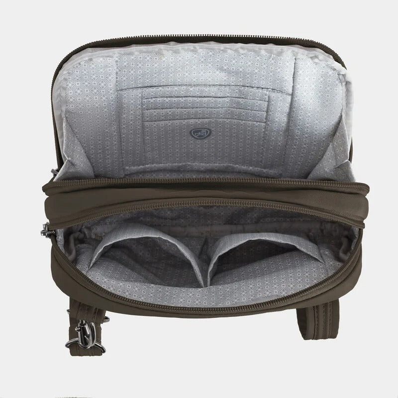 Travelon Runways Anti-Theft Double Compartment Crossbody 71