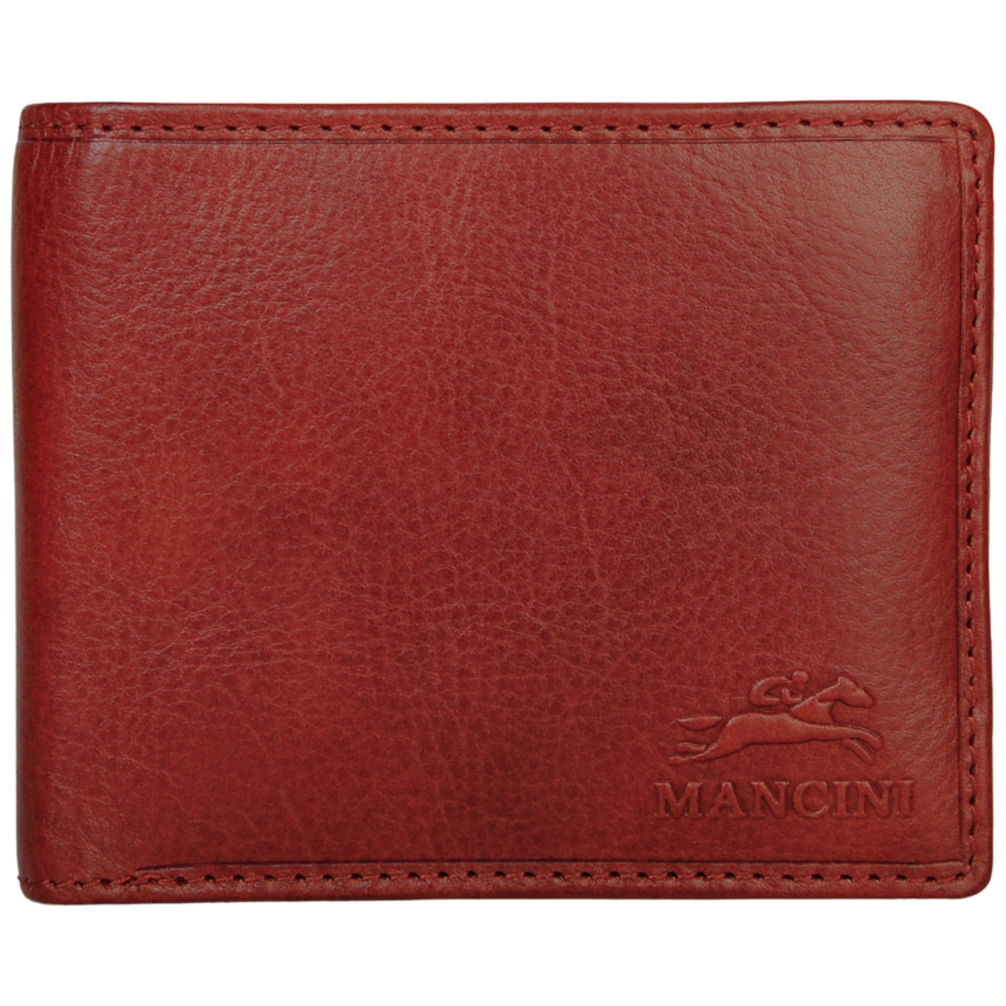 Mancini Pelle D’oro RFID Secure Left Wing Billfold 6