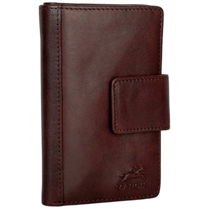 Mancini Pelle D’oro RFID Secure Medium Clutch Wallet 13
