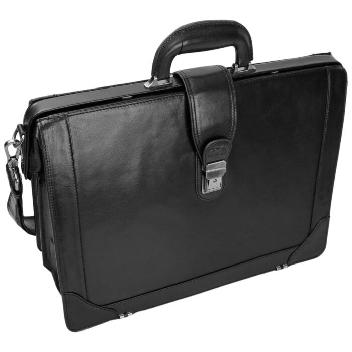 MANCINI Pelle D’Oro Litigator Briefcase 18