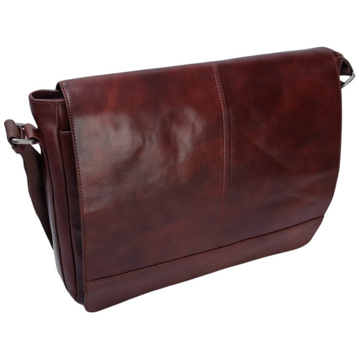Mancini Pelle D’oro 15” Laptop / Tablet Messenger Bag 11
