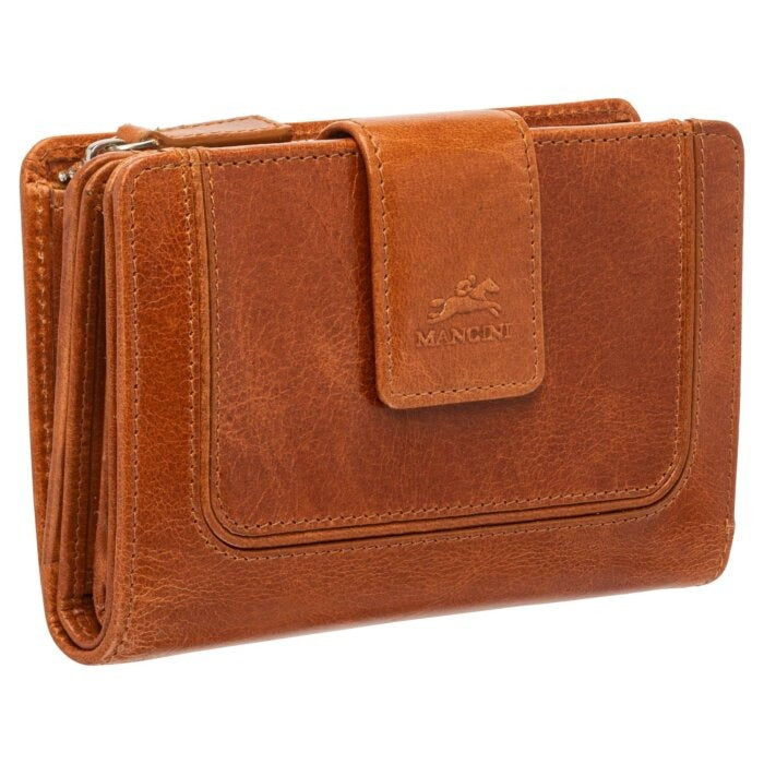 Mancini South Beach RFID Secure Medium Clutch Wallet 12