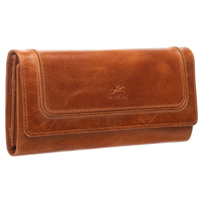 Mancini South Beach RFID Secure Trifold Wallet 7