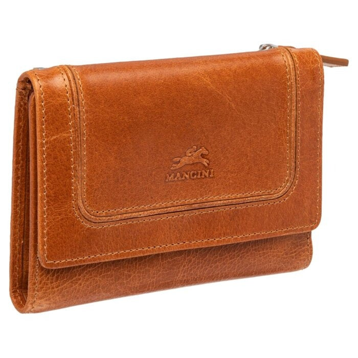 Mancini South Beach RFID Secure Medium Clutch Wallet 12