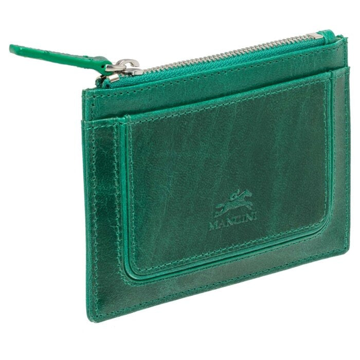 Mancini South Beach RFID Secure Card Case and Coin Pocket 17