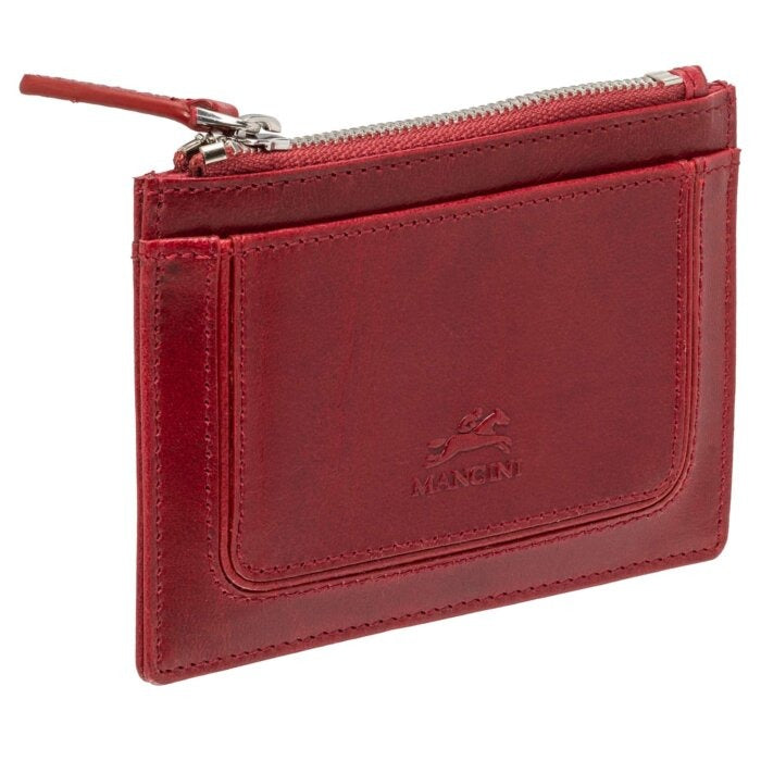 Mancini South Beach RFID Secure Card Case and Coin Pocket 8