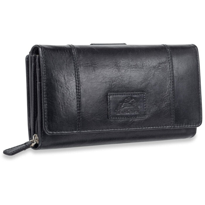 Mancini Casablanca Ladies’ RFID Secure Medium Clutch Wallet 24