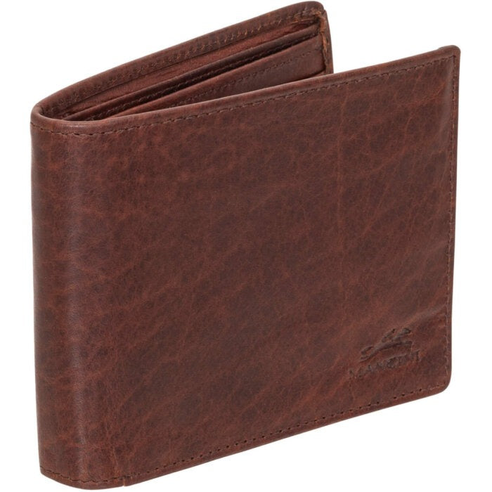 MANCINI Buffalo RFID Secure Left Wing Billfold 10