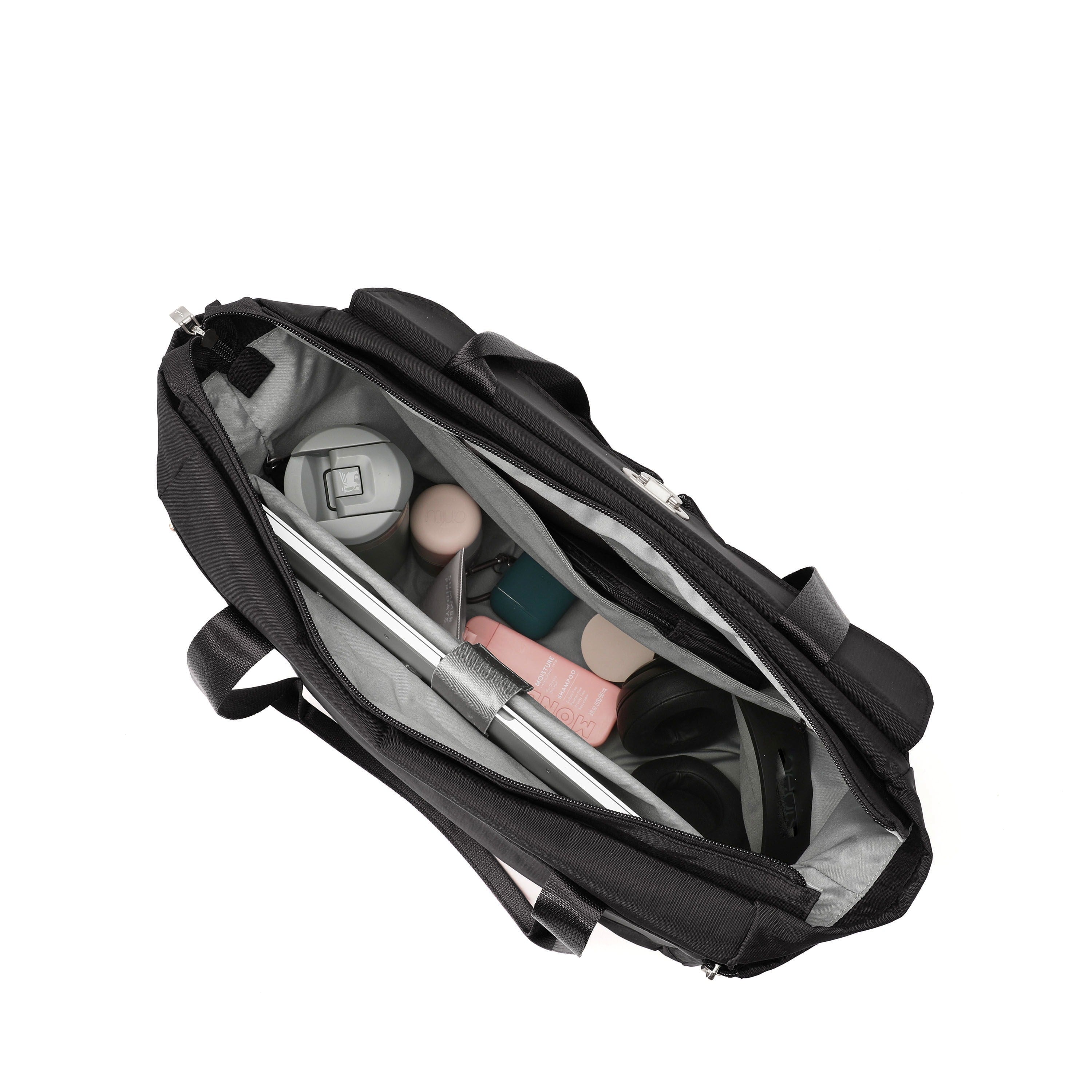 Coastal Flip Lock Tote 18