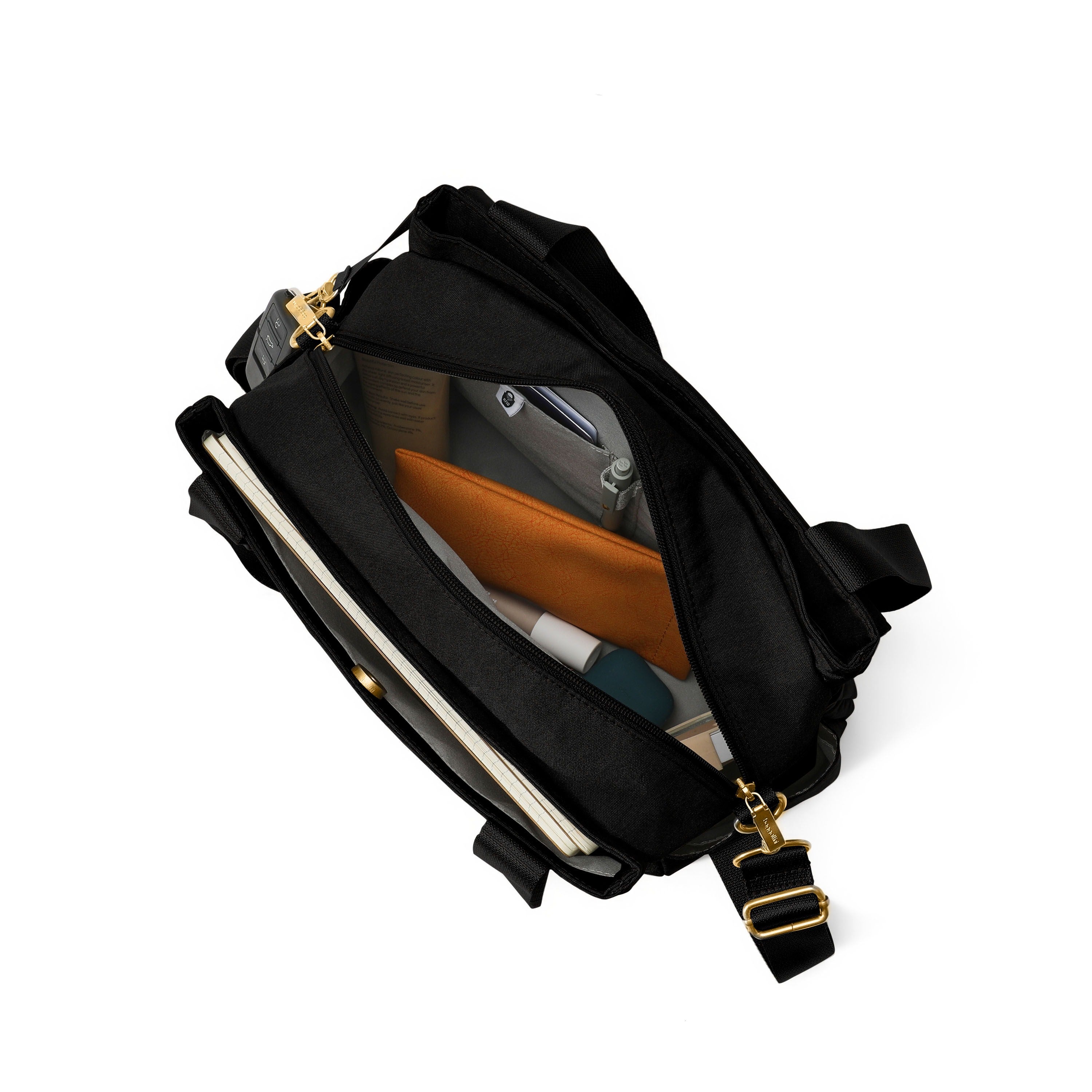 Coastal Flip Lock Trio Satchel 17