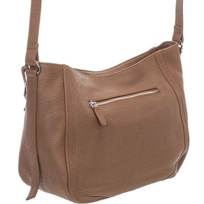Mancini Pebbled Sophia Crossbody Bag 16