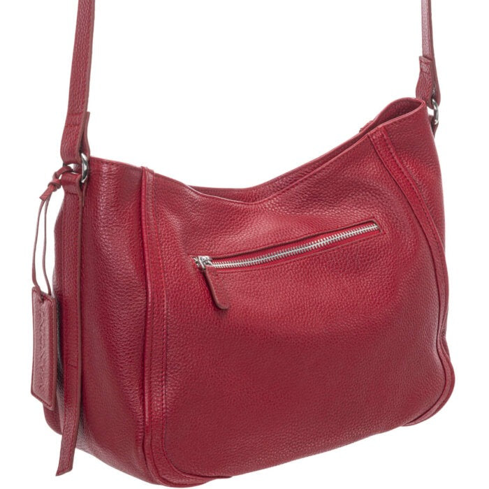 Mancini Pebbled Sophia Crossbody Bag 9