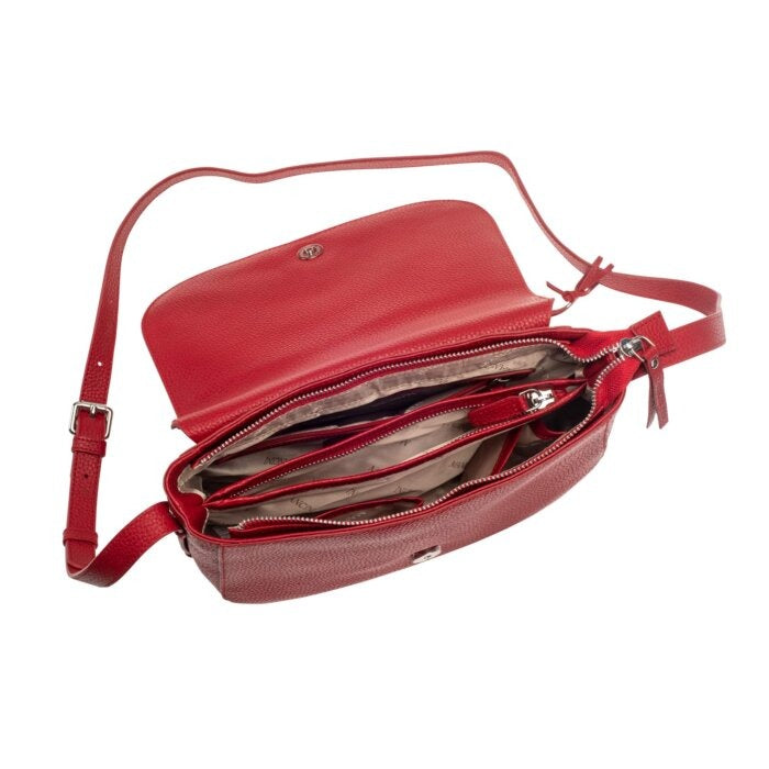 Mancini Pebbled Amy Crossbody Bag 8
