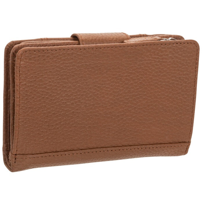 Mancini Pebbled Ladies’ RFID Medium Clutch Wallet 5