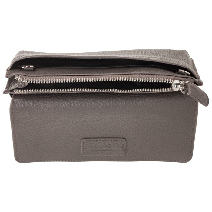 Mancini Pebbled Ladies RFID Crossbody Wallet 18