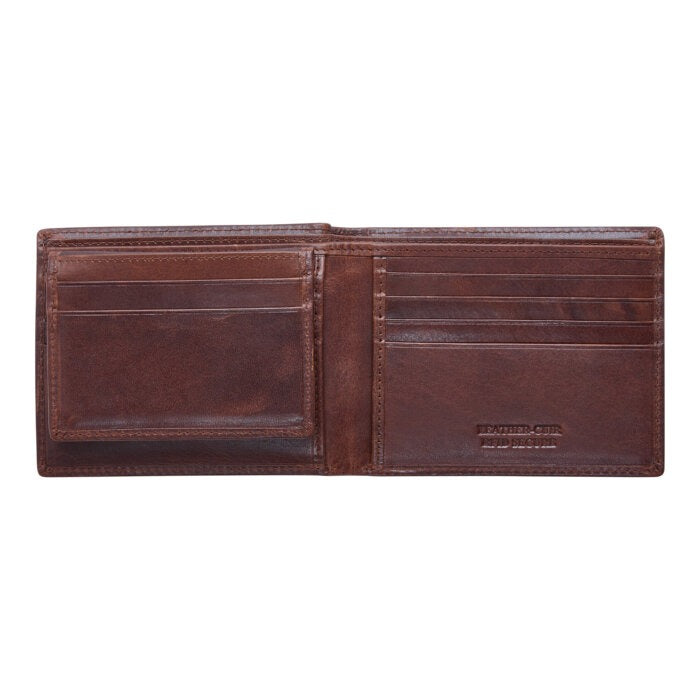 MANCINI Boulder Men’s RFID Secure Billfold with Removable Passcase 3