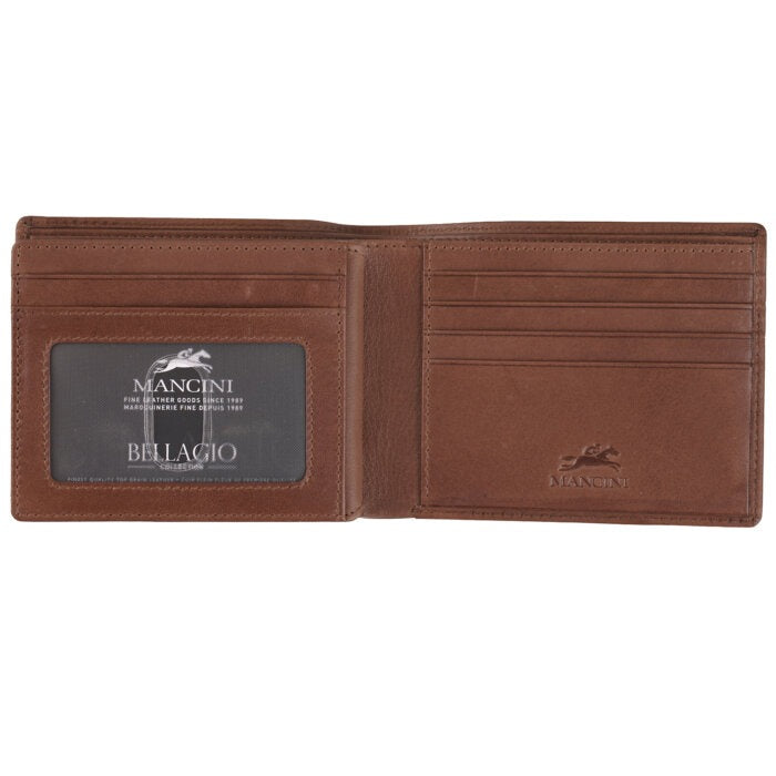 MANCINI Bellagio Center Wing RFID Billfold 8