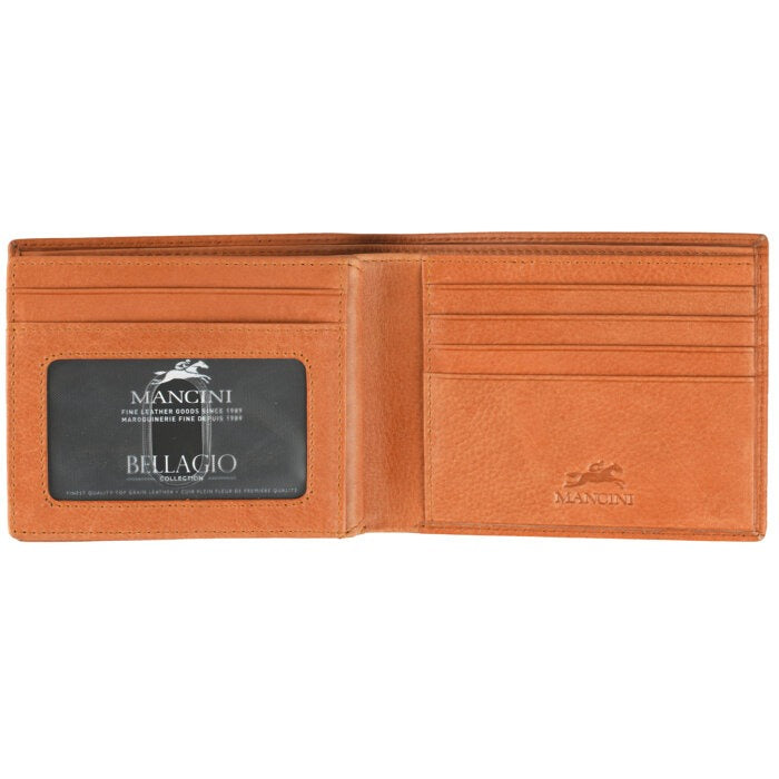 MANCINI Bellagio Center Wing RFID Billfold 22