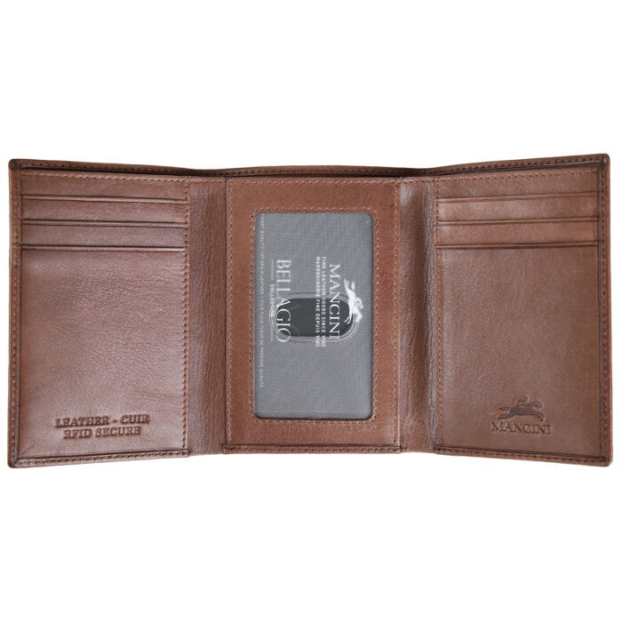 MANCINI Bellagio Trifold RFID Wallet 10