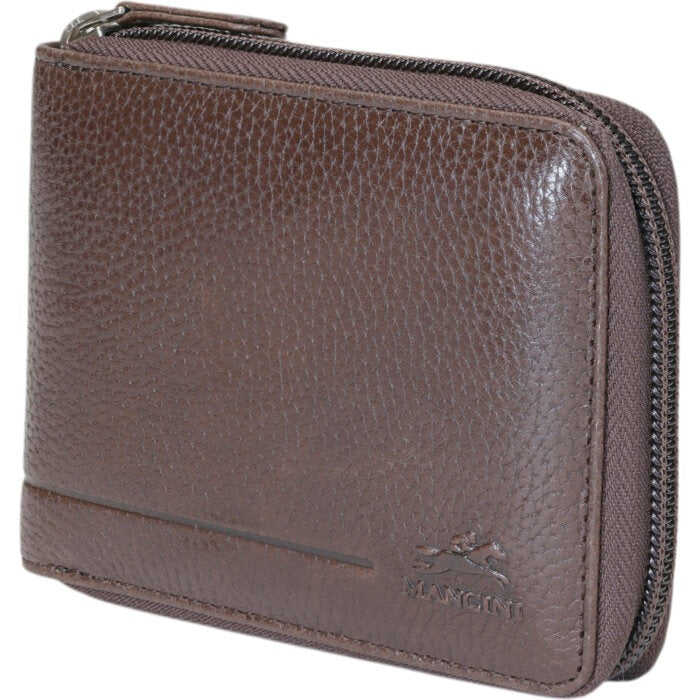 MANCINI Fifth Avenue RFID Zippered Billfold with Removable Passcase 3