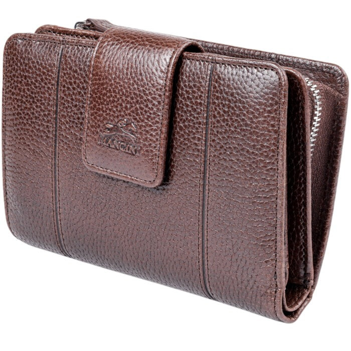 Mancini Fifth Avenue RFID Secure Medium Clutch Wallet 12