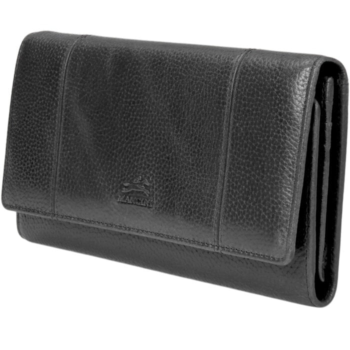 Mancini Fifth Avenue RFID Secure Trifold Wallet 24