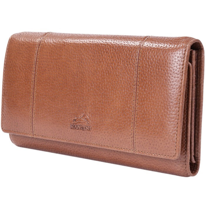 Mancini Fifth Avenue RFID Secure Trifold Wallet 15